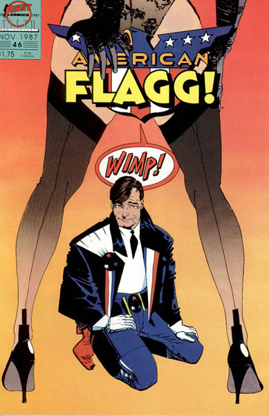 Image: American Flagg #46 - First Comics