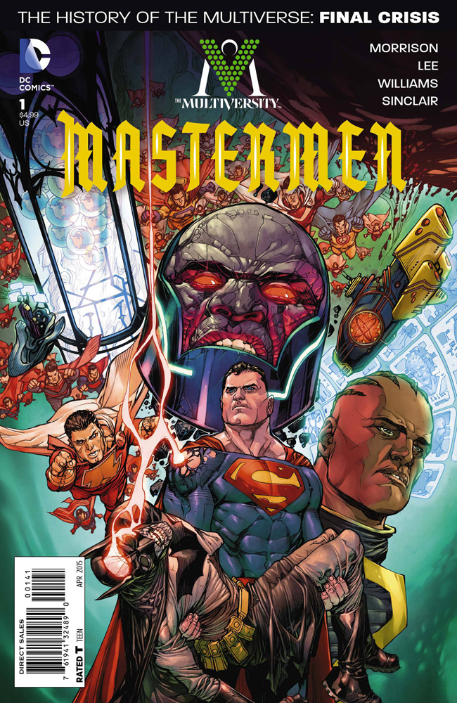 Image: Multiversity: Mastermen #1 (Paquette variant incentive cover - 00141) (50-copy) - DC Comics