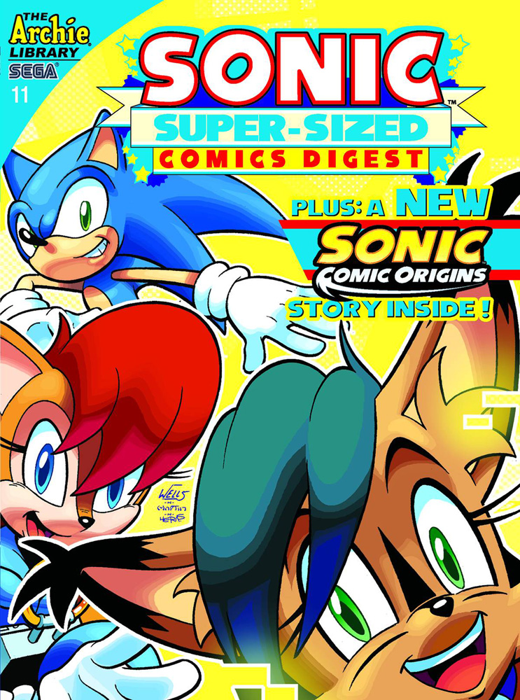 Sonic Super 11 Sized Comics Digest Westfield Comics