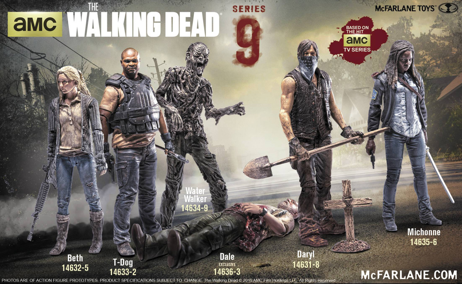 Action figure Walking Dead - T-Dog