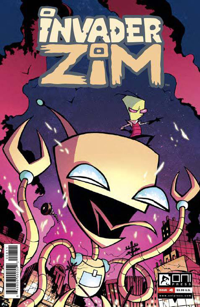 Image: Invader Zim #8 - Oni Press Inc.