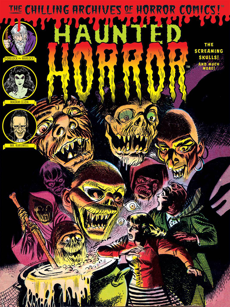 Image: Haunted Horror: The Screaming Skulls and Much More HC  - IDW Publishing