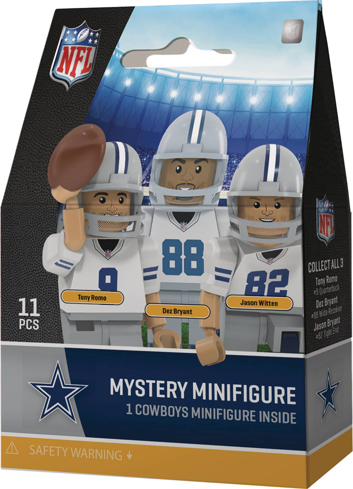 NFL Dallas Cowboys NFL Generation 2 Series 2 Dez Bryant Minifigure OYO -  ToyWiz