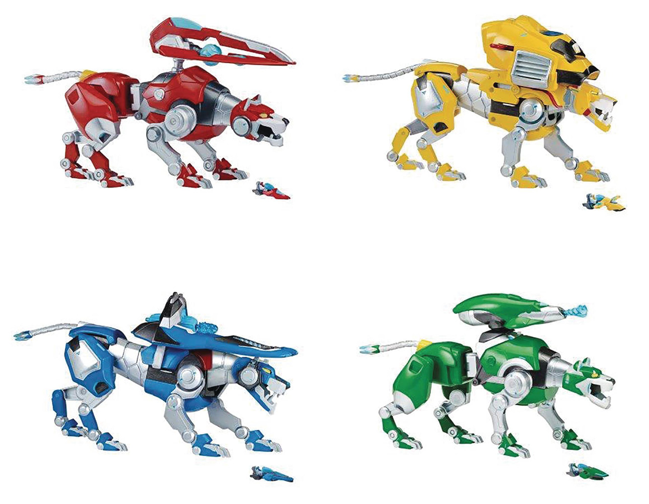 Voltron: Legendary Defender Legendary Lion Figure Assortment ...