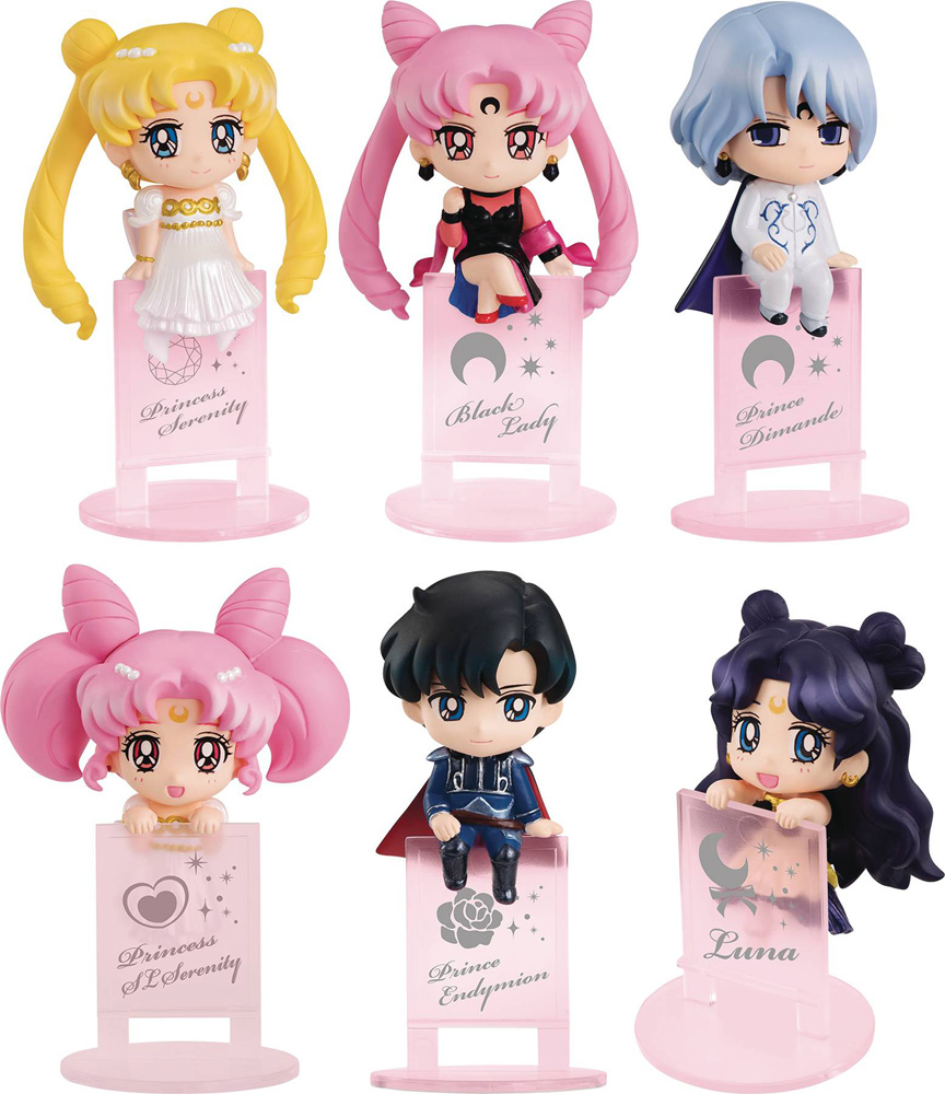 Anime Sailor Moon Ochatomo Series Night & Day Set 8 Figure New in Box