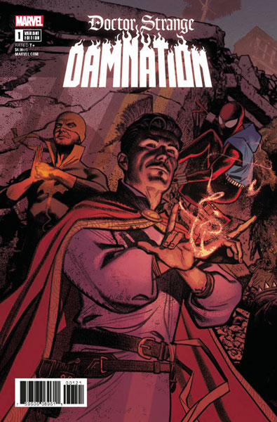 Image: Doctor Strange: Damnation #1 (Legacy) (variant Connecting cover - Greg Smallwood)  [2018] - Marvel Comics