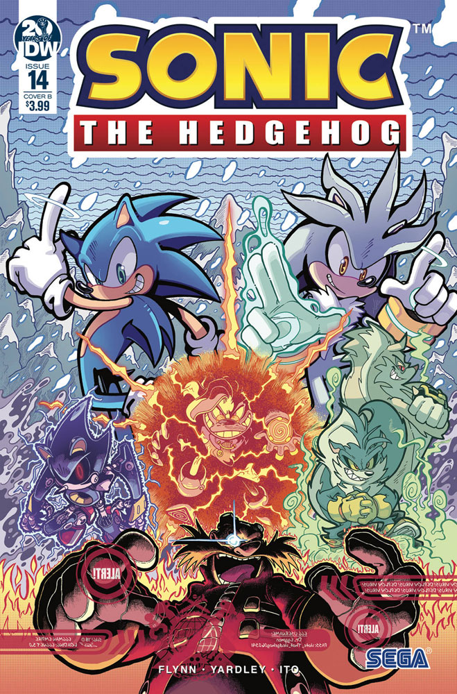 Image: Sonic the Hedgehog #14 (cover B - Gray) - IDW Publishing