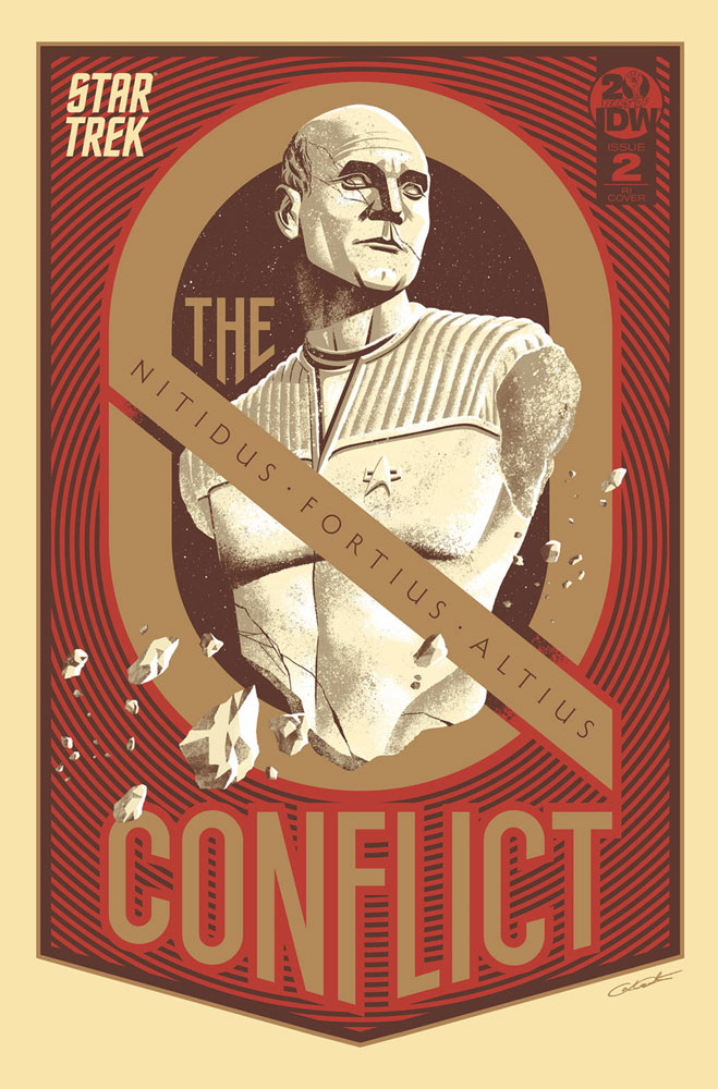 Image: Star Trek: The Q Conflict #2 (incentive cover - Caltsoudas) (10-copy)  [2019] - IDW Publishing