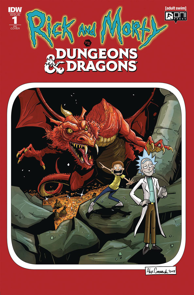 Image: Rick and Morty vs. Dungeons & Dragons: Director's Cut Edition #1 - IDW Publishing