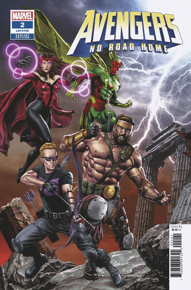 Image: Avengers: No Road Home #2 (variant Connecting cover - Suayan) - Marvel Comics