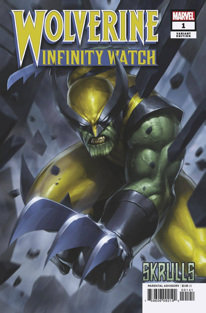 Image: Wolverine: Infinity Watch #1 (variant Skrulls cover - Jee Hyung Lee) - Marvel Comics