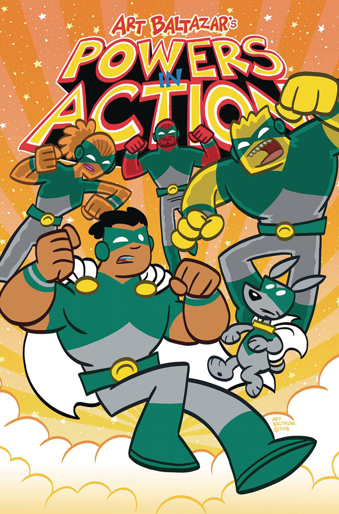 Image: Powers in Action #4 - Action Lab Entertainment