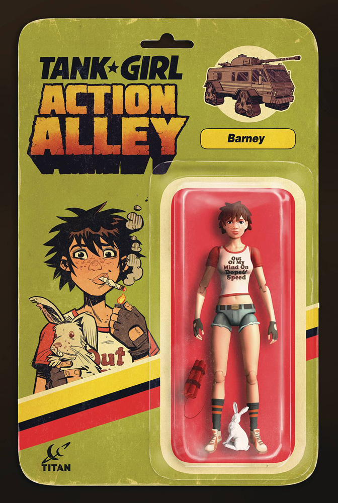 Image: Tank Girl: Action Alley #3 (cover B - Action Figure) - Titan Comics