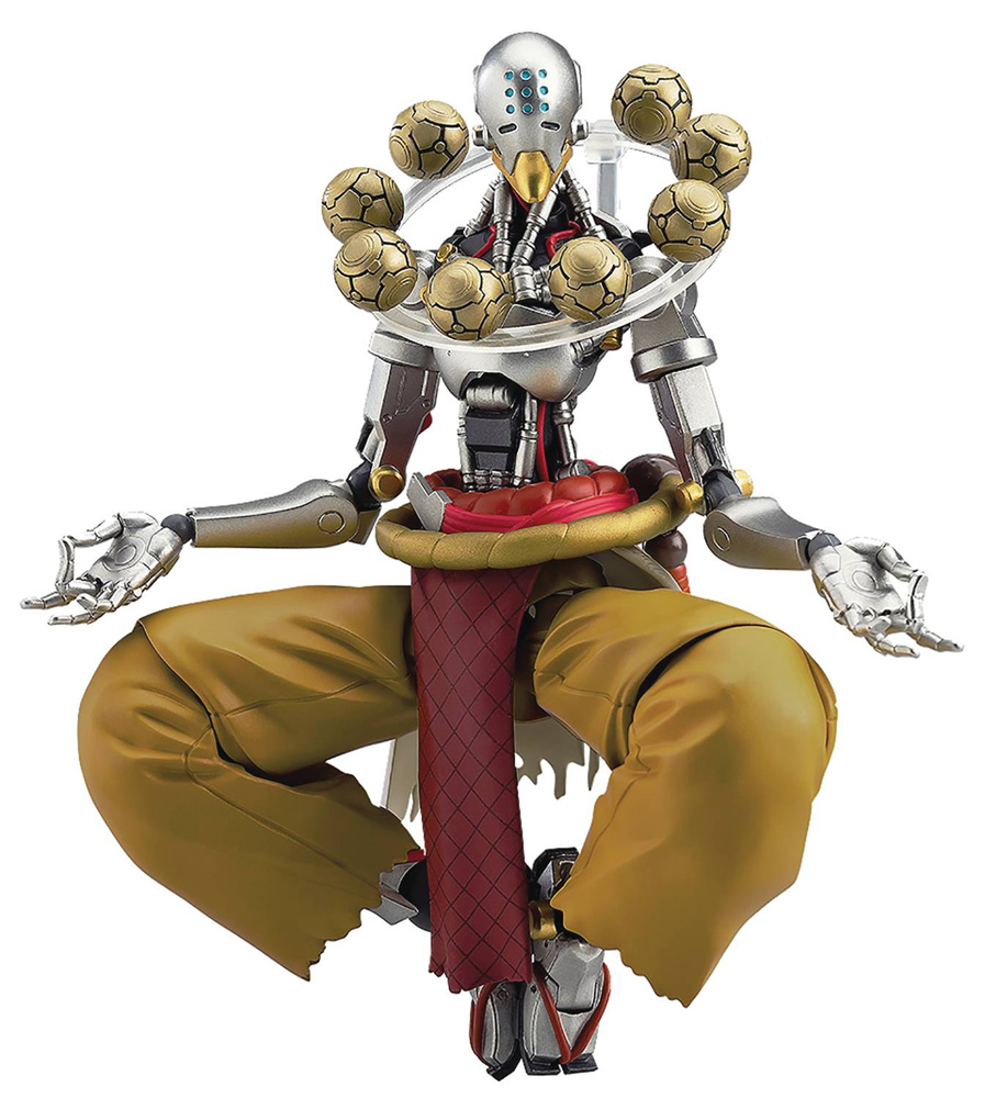 Image: Overwatch Figma Action Figure: Zenyatta  - Good Smile Company