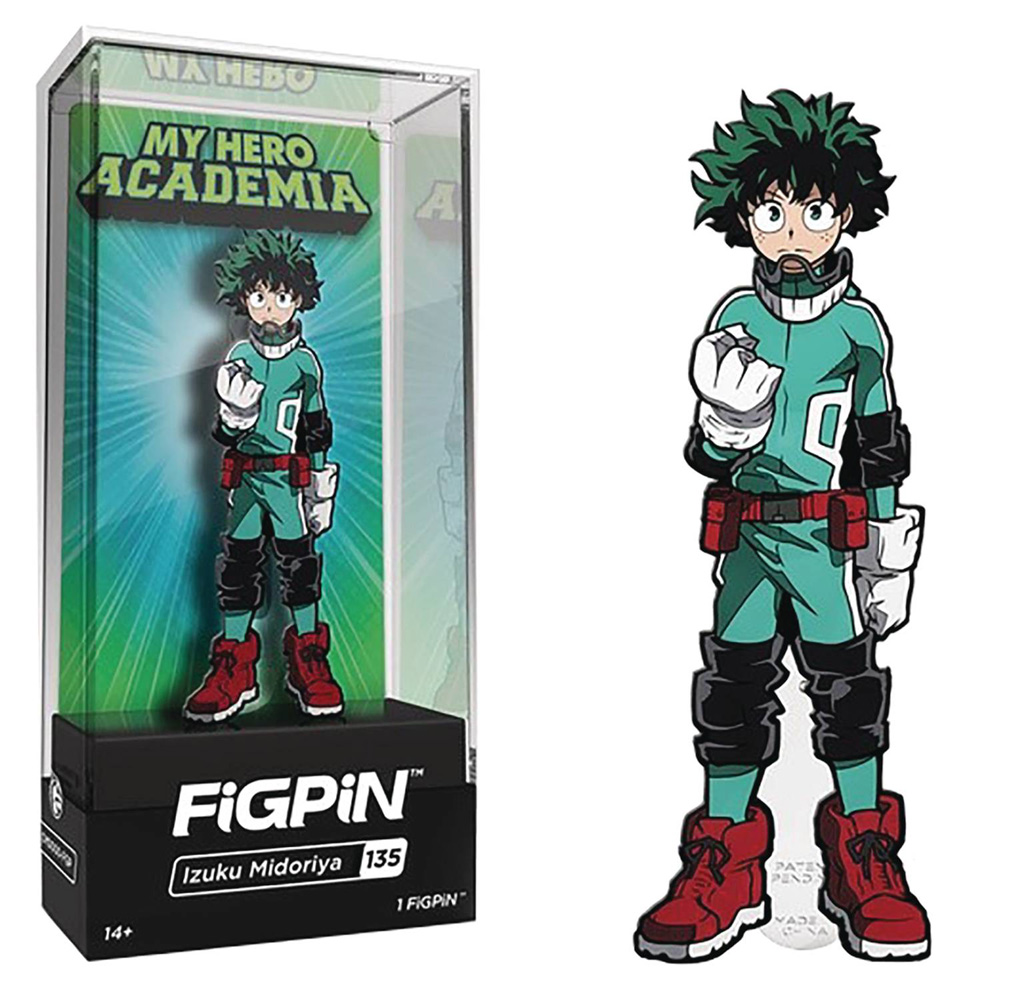 Image: Figpin My Hero Academia Series 1 Pin: Izuku Midoriya  - Cmd Collectibles