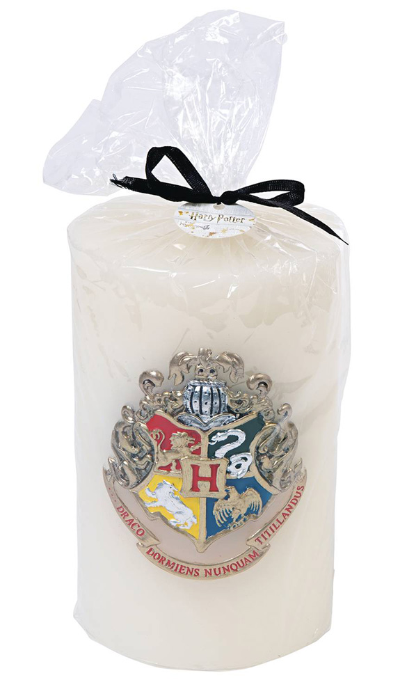 Image: Harry Potter Sculpted Insignia Candle: Hogwarts  - Insight Editions