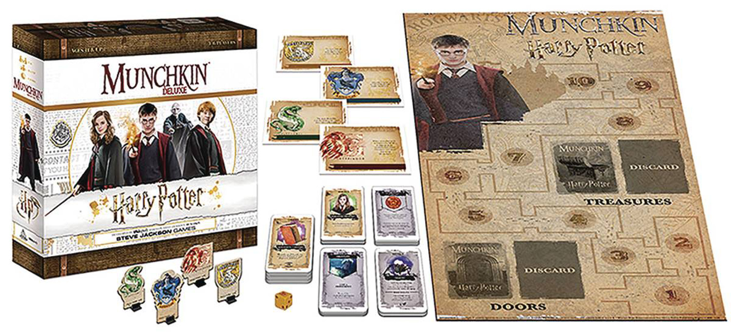 Image: Harry Potter Deluxe Munchkin Card Game  - Usaopoly