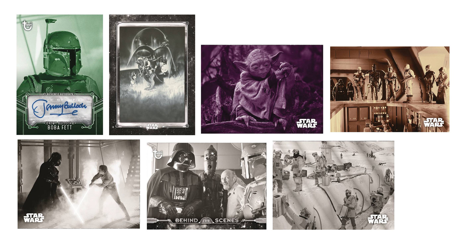 Image: Topps 2019 Star Wars B&W Empire Strikes Back Card Box  - Topps Company