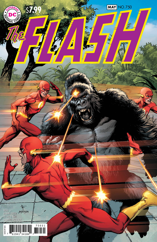 Image: Flash #750 (variant 1950s cover - Gary Frank) - DC Comics
