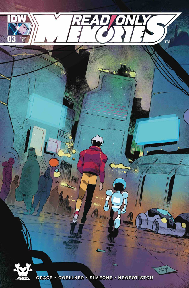 Image: Read Only Memories #3 (incentive 1:10 cover - Milonogiannis) - IDW Publishing