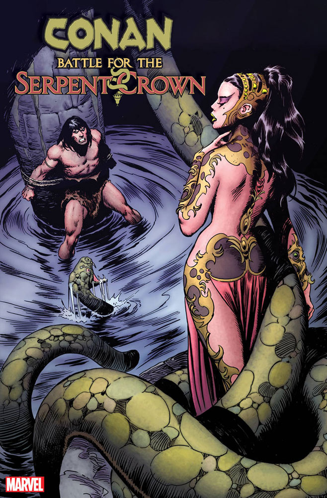 Image: Conan: Battle for the Serpent Crown #1 (incentive Hidden Gem 1:100 cover - Buscema) - Marvel Comics