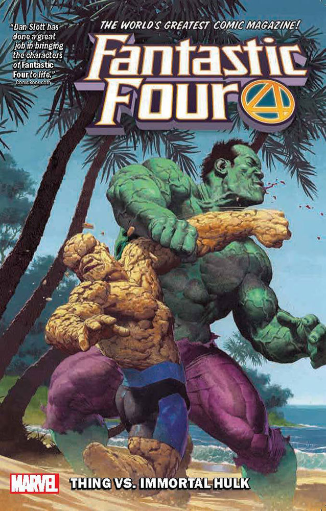 Image: Fantastic Four Vol. 04: Thing vs. Immortal Hulk SC  - Marvel Comics