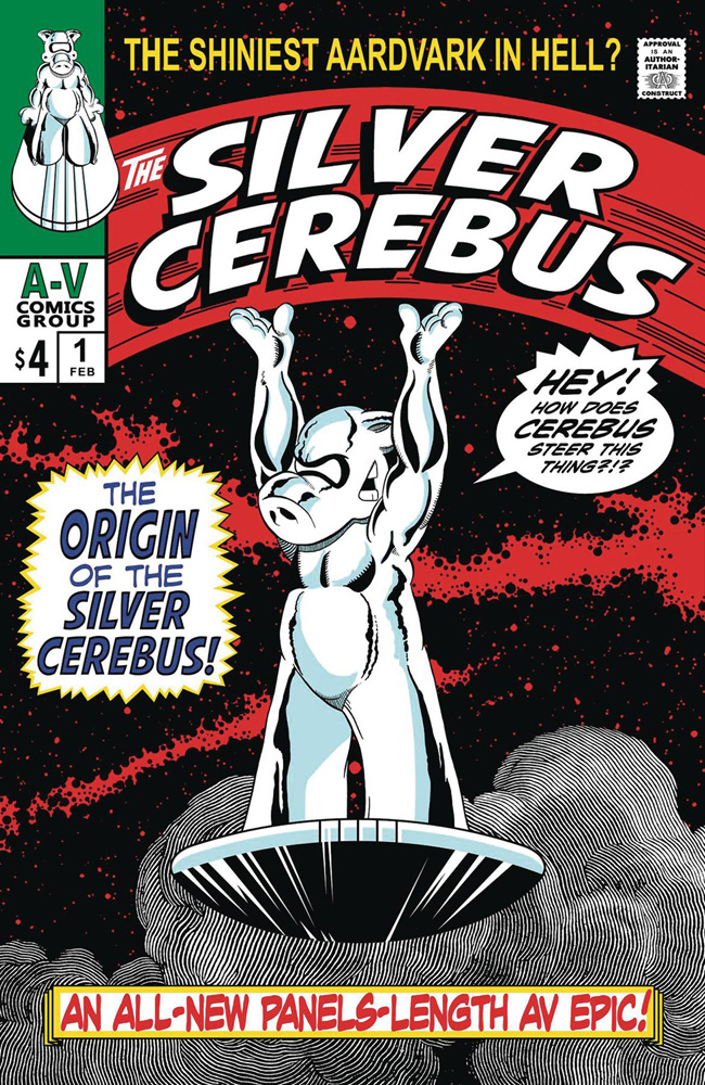 Image: Silver Cerebus #1 - Aardvark Vanaheim