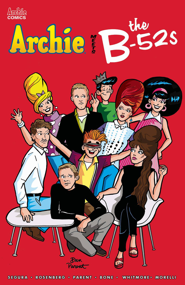 Archie Meets The B-52s #1 Dan Parent cover