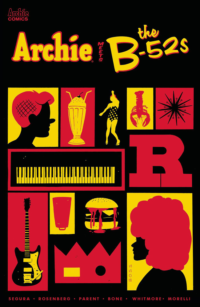 Archie Meets The B-52s #1 Tyler Boss cover