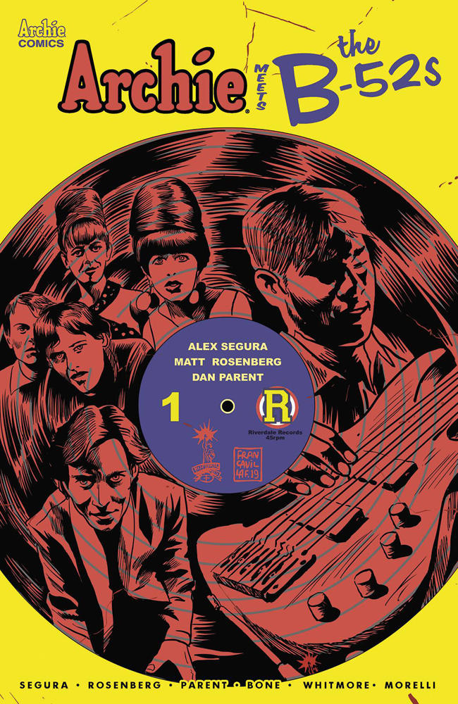Archie Meets The B-52s #1 Francesco Francavilla cover