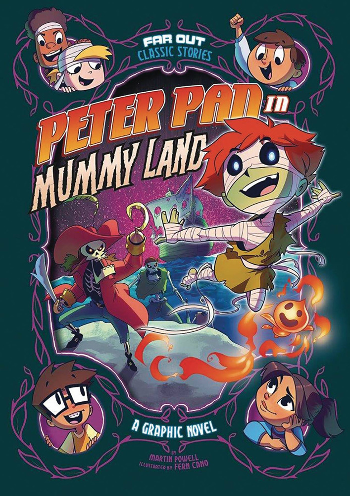 Image: Peter Pan in Mummy Land GN  (Young Readers) - Stone Arch Books