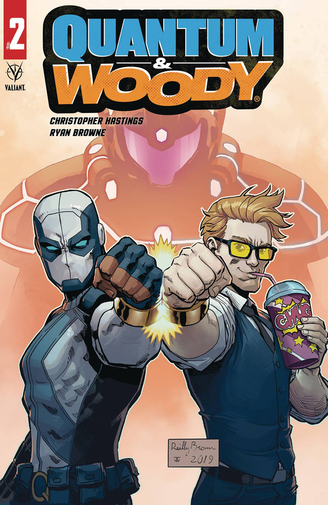 Image: Quantum and Woody [2020] #2 (cover C - Brown) - Valiant Entertainment LLC