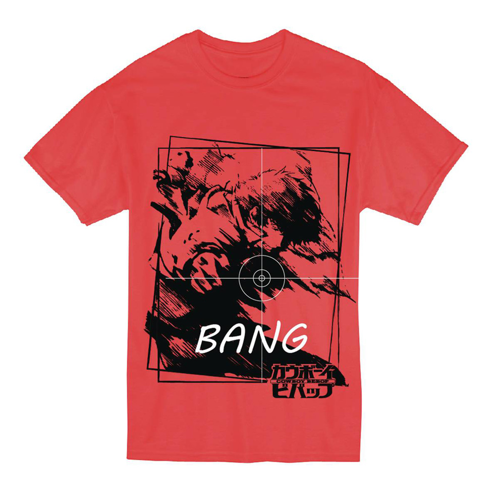 Image: Cowboy Bebop T-Shirt: Spike [Red]  (XL) - Great Eastern Entertainment