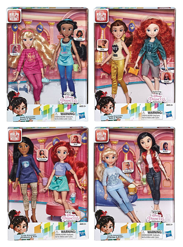 hasbro disney princess dolls wreck it ralph 2