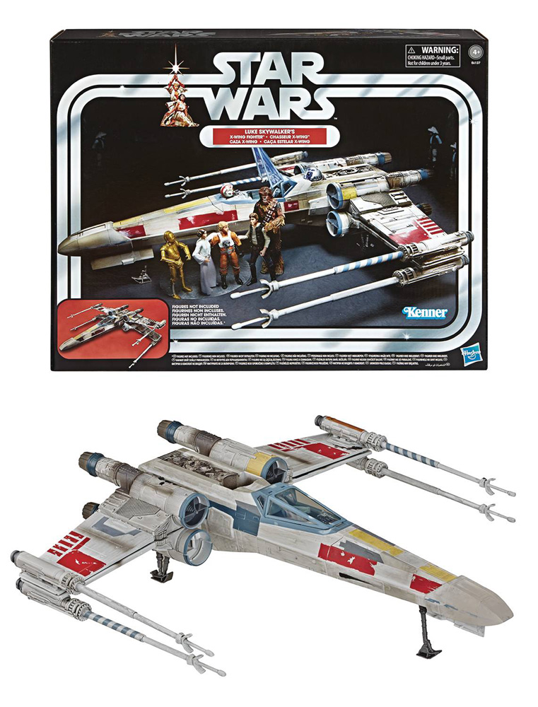 Image: Star Wars: Vintage Luke Skywalker Red 5 X-Wing Fighter Case  - Hasbro Toy Group