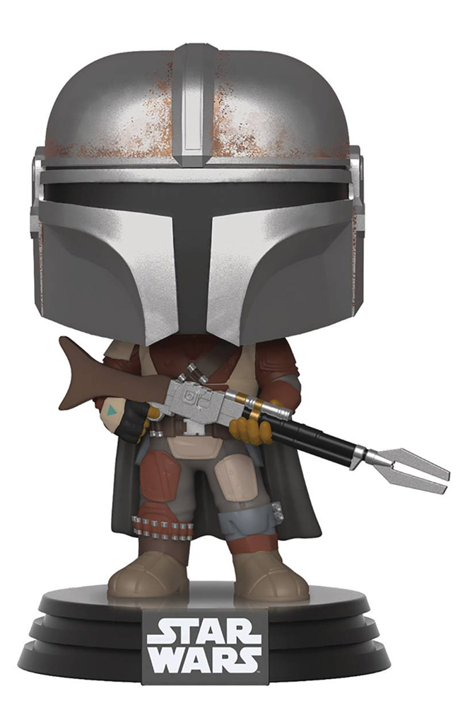 Image: Pop! Star Wars Vinyl Bobble-Head 326: The Mandalorian  - Funko