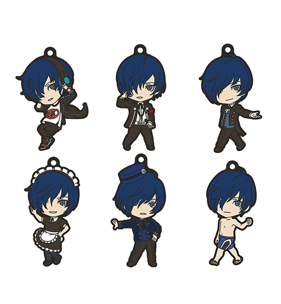 Image: Persona 3 Dancing Nendoroid Plus Keychain 6-Piece Blind Mystery Box Display  - Good Smile Company