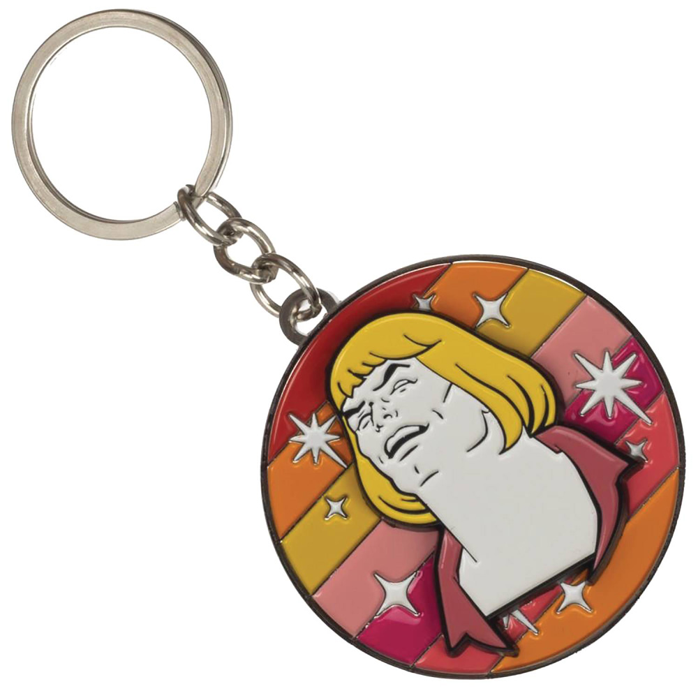 Image: He-Man Keychain: Spinning Meme  - Bioworld Merchandising