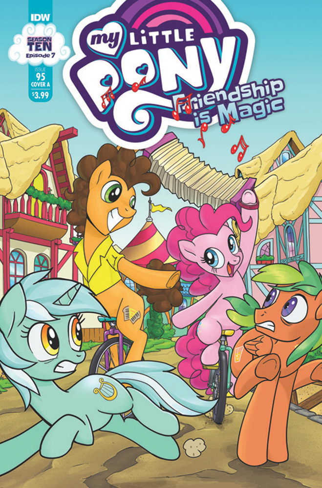 Image: My Little Pony: Friendship Is Magic #95 (cover A - Kuusisto)  [2021] - IDW Publishing