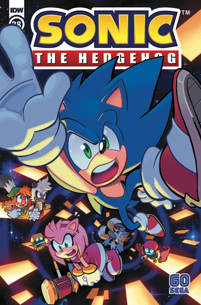 Image: Sonic the Hedgehog #38 (cover A - Matt Herms) - IDW Publishing