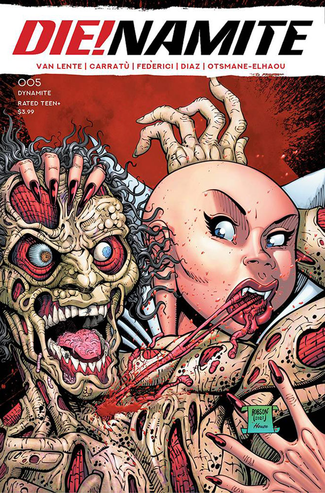 Image: Die!namite #5 (cover C - Robson) - Dynamite