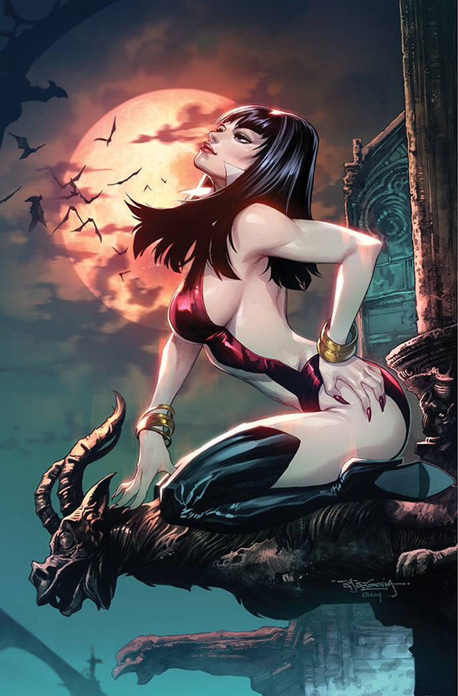 Image: Vengeance of Vampirella Vol. 02 #15 (incentive 1:10 cover - Segovia virgin)  [2021] - Dynamite