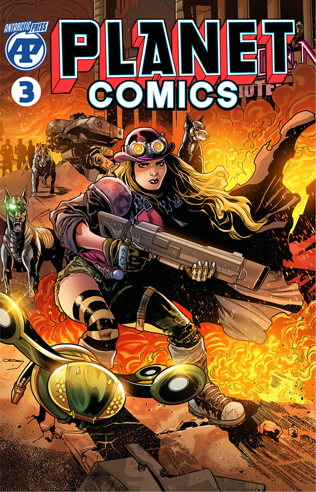 Image: Planet Comics #3 (cover A)  [2021] - Antarctic Press