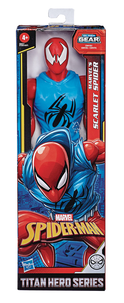 Image: Spider-Man Titan Hero Ww Scarlet Spider  (12-inch) Action Figure Case - Hasbro Toy Group
