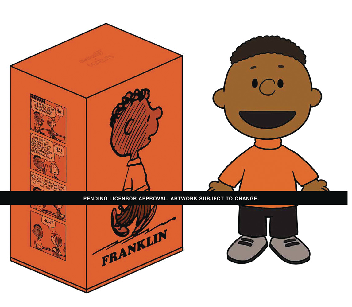 Peanuts Super 7-Super Size Vinyl Figure: Franklin (16-inch