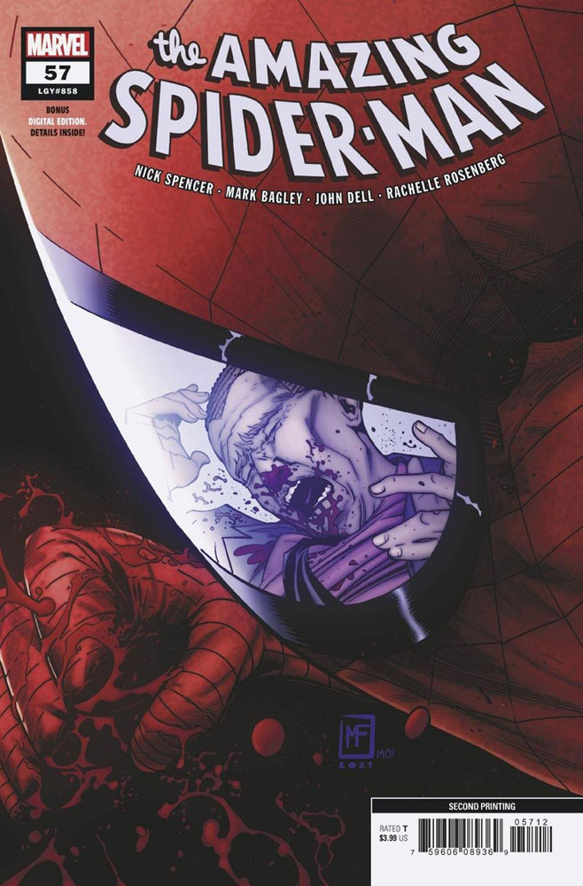 Image: Amazing Spider-Man #57 (variant 2nd printing cover - Ferreira)  [2021] - Marvel Comics