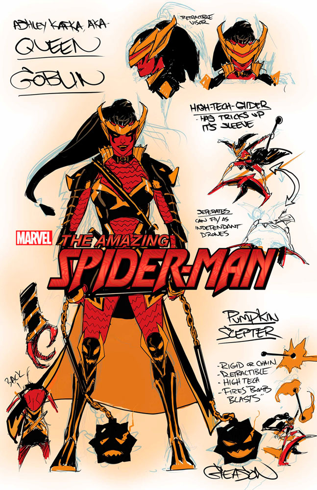 Image: Amazing Spider-Man #88 (incentive 1:10 Design cover - Gleason)  [2022] - Marvel Comics