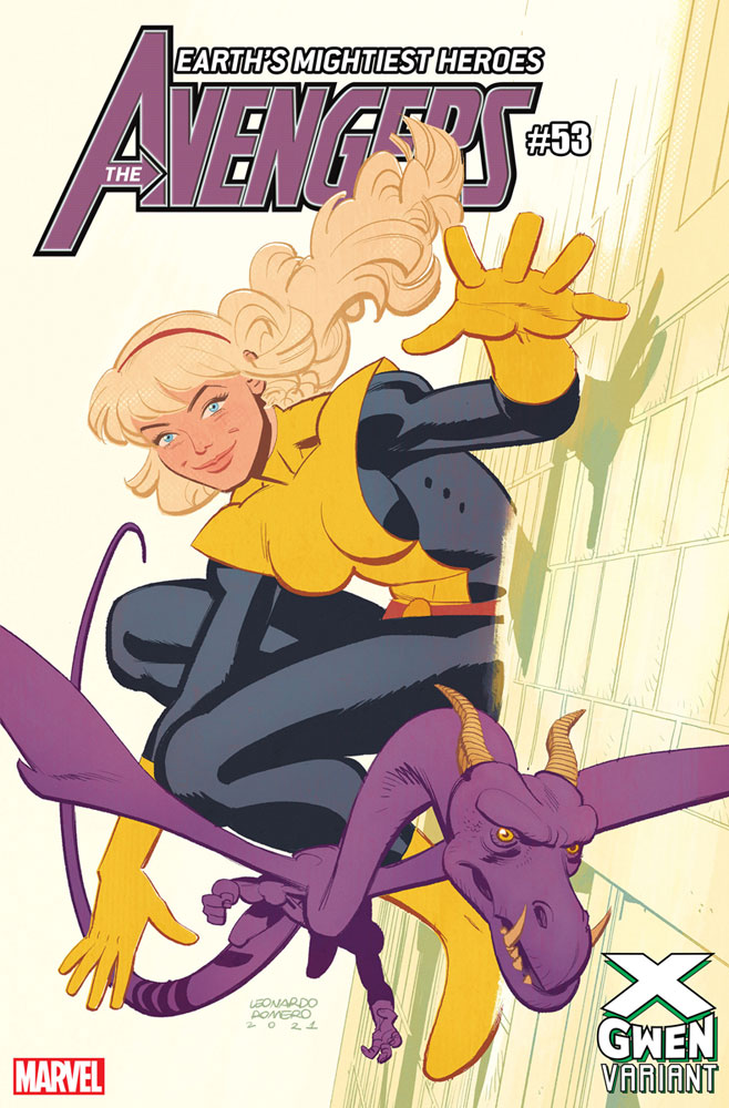 Image: Avengers #53 (variant X-Gwen cover - Romero)  [2022] - Marvel Comics