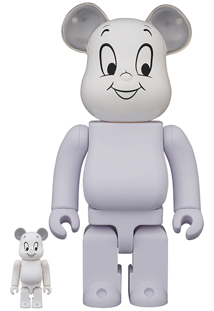 Image: Casper Bearbrick 2-Pack  (100 & 400) - Medicom Toy Corporation