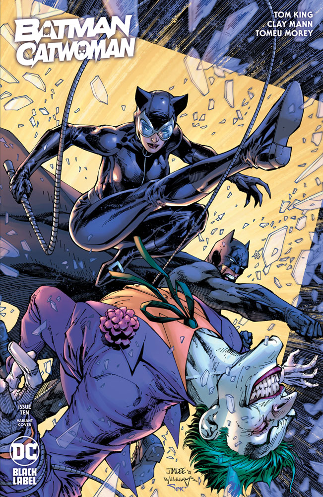 Image: Batman / Catwoman #10 (variant card stock cover - Jim Lee And Scott Williams) - DC - Black Label
